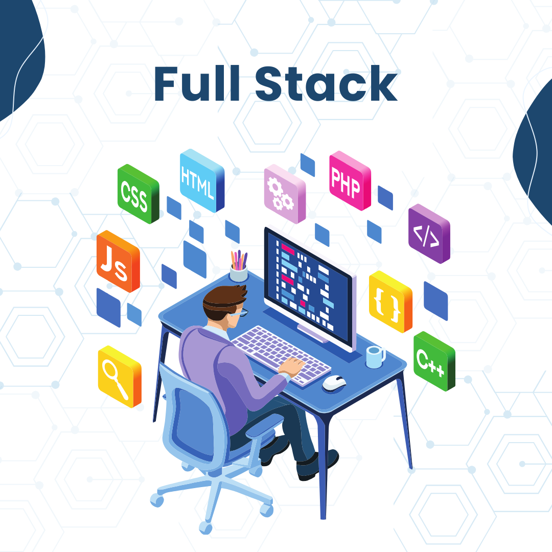 Student learning in Full Stack Development Course in Surat